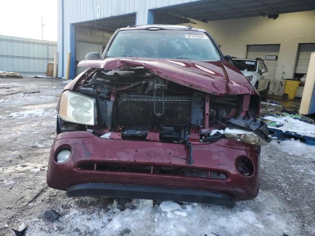 1GKDS13S442224384 - 2004 GMC ENVOY BURGUNDY photo 5