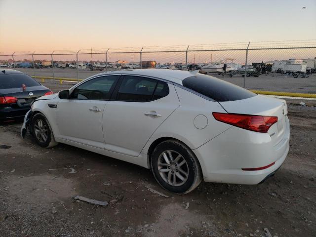 5XXGM4A70DG245309 - 2013 KIA OPTIMA LX WHITE photo 2