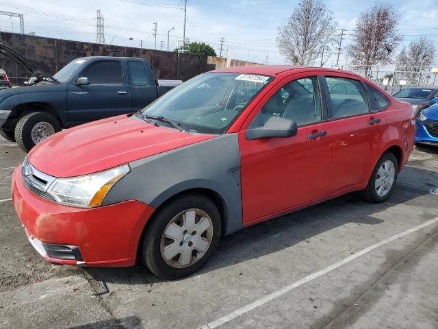 1FAHP34N98W293644 - 2008 FORD FOCUS S/SE RED photo 1