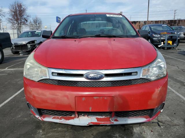 1FAHP34N98W293644 - 2008 FORD FOCUS S/SE RED photo 5