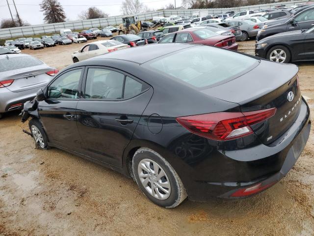 5NPD74LF3KH483302 - 2019 HYUNDAI ELANTRA SE BLACK photo 2