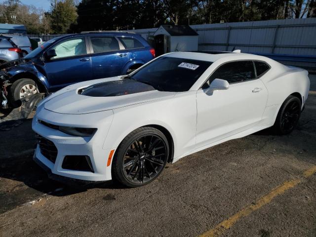1G1FK1R62J0137632 - 2018 CHEVROLET CAMARO ZL1 WHITE photo 1
