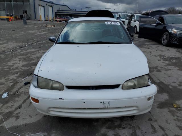1Y1SK536XRZ041160 - 1994 GEO PRIZM BASE WHITE photo 5