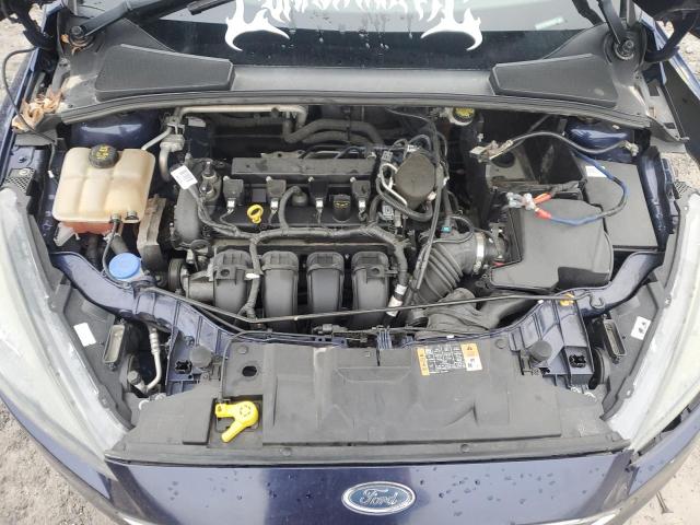 1FADP3F23GL308978 - 2016 FORD FOCUS SE BLUE photo 11