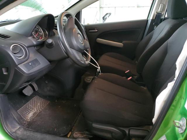 JM1DE1HZ0B0128477 - 2011 MAZDA MAZDA2 GREEN photo 7