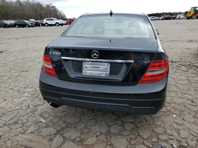 WDDGF4HB5CR195240 - 2012 MERCEDES-BENZ C 250 BLACK photo 6