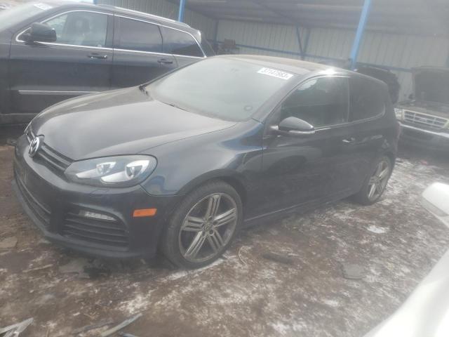 WVWRF7AJ4CW329677 - 2012 VOLKSWAGEN GOLF R GRAY photo 1