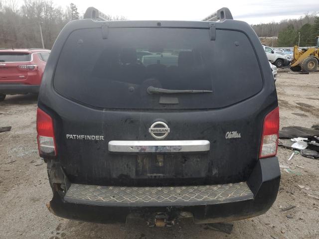 5N1AR1NNXBC603443 - 2011 NISSAN PATHFINDER S BLACK photo 6