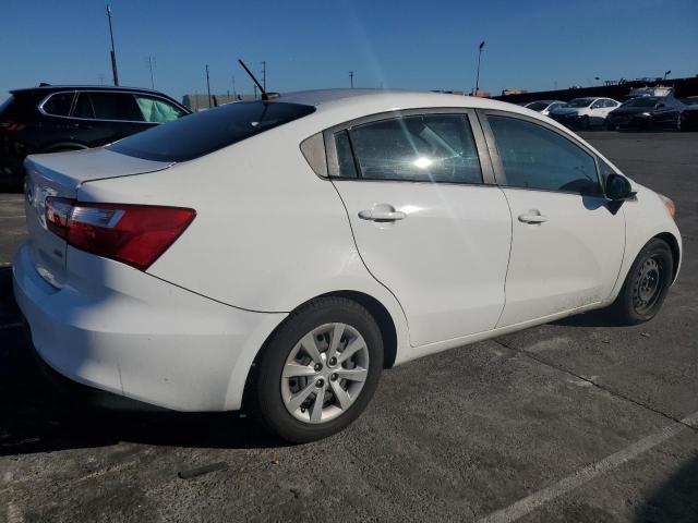 KNADM4A33G6667820 - 2016 KIA RIO LX WHITE photo 3