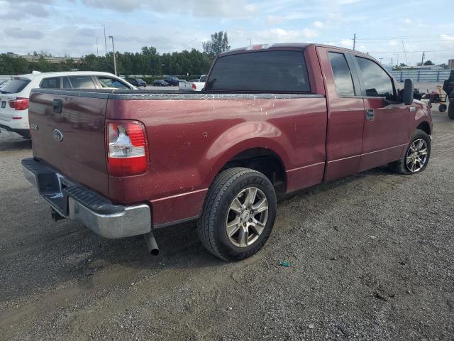 1FTPX12525NB89205 - 2005 FORD F150 BURGUNDY photo 3