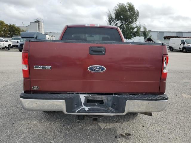 1FTPX12525NB89205 - 2005 FORD F150 BURGUNDY photo 6