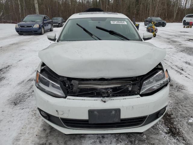 3VWL07AJ4EM269391 - 2014 VOLKSWAGEN JETTA SEL WHITE photo 5