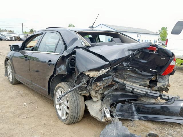 3FAHP0JG4BR105059 - 2011 FORD FUSION SEL  photo 3