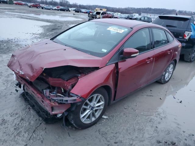 1FADP3F2XFL228771 - 2015 FORD FOCUS SE MAROON photo 1