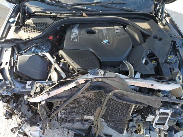 WBAJA7C57KWW12159 - 2019 BMW 530 XI SILVER photo 11