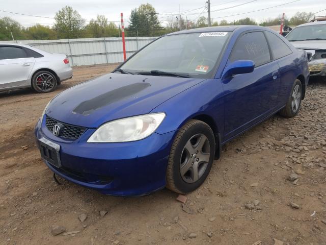 1HGEM22914L023195 - 2004 HONDA CIVIC EX  photo 2