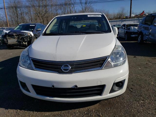 3N1BC1AP4AL415363 - 2010 NISSAN VERSA S WHITE photo 5