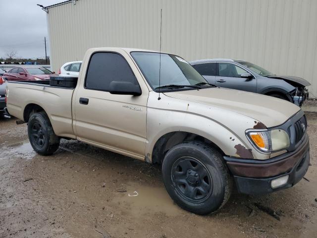 5TENL42NX1Z877237 - 2001 TOYOTA TACOMA TAN photo 4