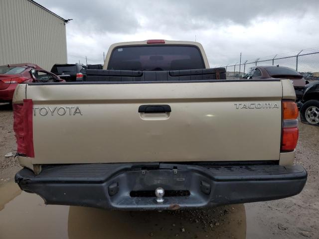 5TENL42NX1Z877237 - 2001 TOYOTA TACOMA TAN photo 6