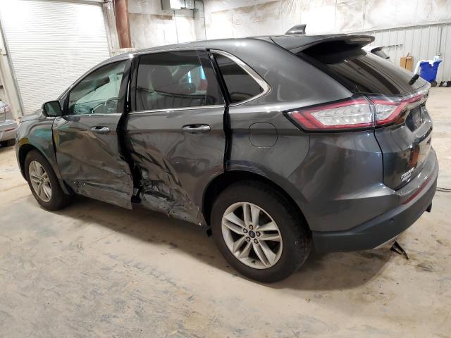 2FMPK4J92GBC56996 - 2016 FORD EDGE SEL GRAY photo 2