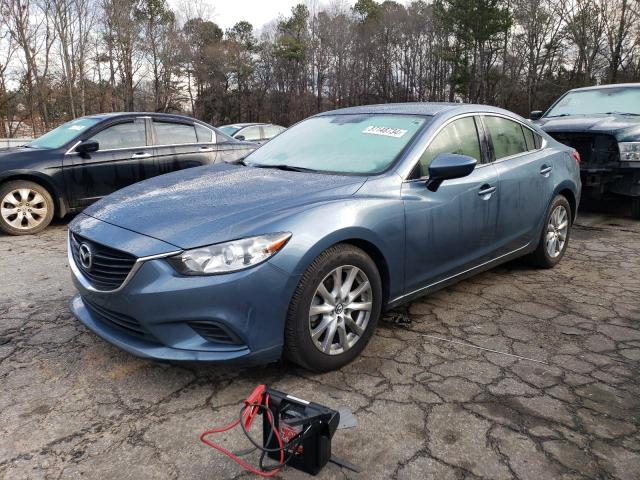 JM1GJ1U55E1109109 - 2014 MAZDA 6 SPORT BLUE photo 1