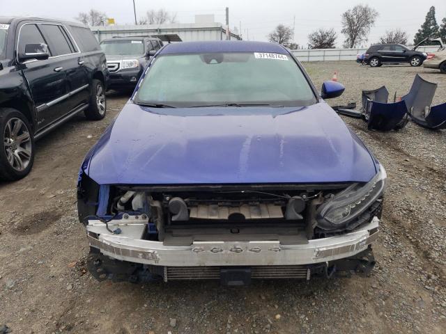 1HGCV1F34KA140136 - 2019 HONDA ACCORD SPORT BLUE photo 5