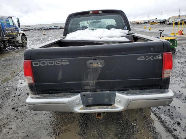 1B7HG48N52S653498 - 2002 DODGE DAKOTA QUAD SLT BLACK photo 6