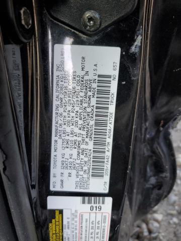 5TETU62N46Z282424 - 2006 TOYOTA TACOMA PRERUNNER ACCESS CAB BLACK photo 12