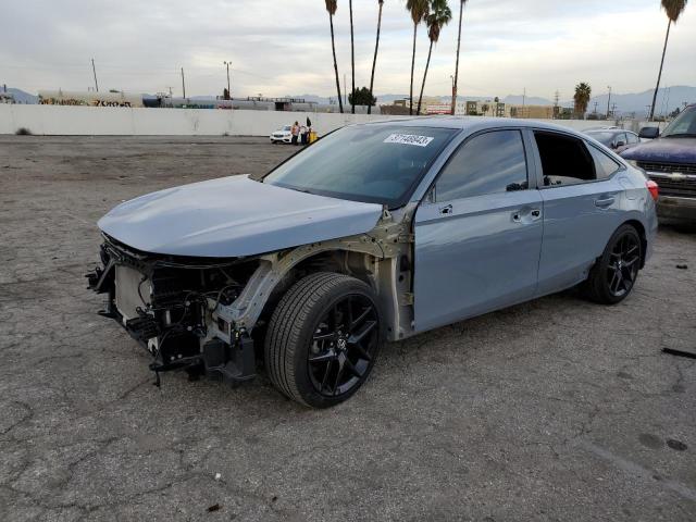 2HGFE2F52NH590636 - 2022 HONDA CIVIC SPORT 灰色 照片 1