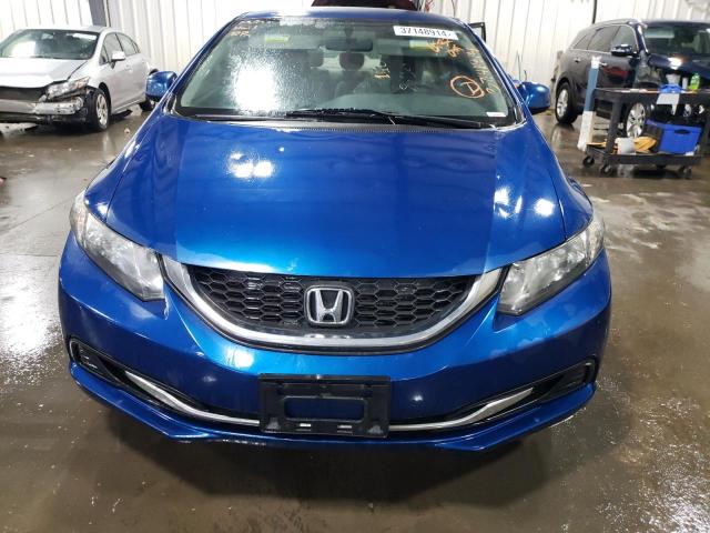 2HGFB2F5XDH566589 - 2013 HONDA CIVIC LX BLUE photo 5