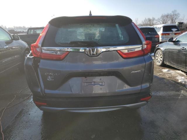 5J6RW6H35HL007957 - 2017 HONDA CR-V LX GRAY photo 6