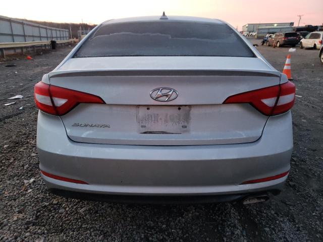 5NPE24AF3HH554304 - 2017 HYUNDAI SONATA SE SILVER photo 6