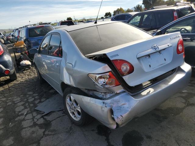 1NXBR32E47Z822338 - 2007 TOYOTA COROLLA CE SILVER photo 2