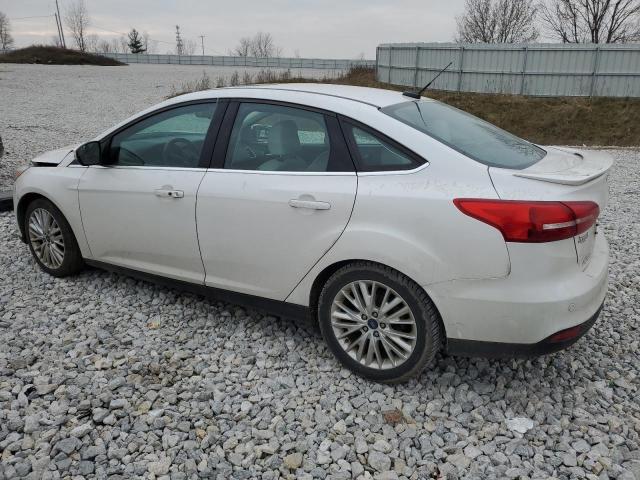 1FADP3J23JL293929 - 2018 FORD FOCUS TITANIUM WHITE photo 2