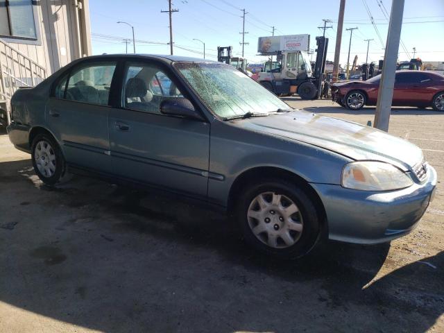2HGEJ6612YH581466 - 2000 HONDA CIVIC BASE 青绿色 照片 4