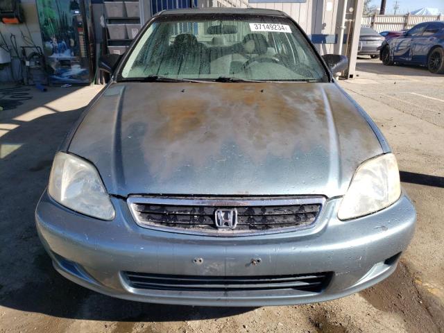 2HGEJ6612YH581466 - 2000 HONDA CIVIC BASE TURQUOISE photo 5