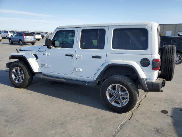 1C4HJXEG3MW613893 - 2021 JEEP WRANGLER U SAHARA WHITE photo 2