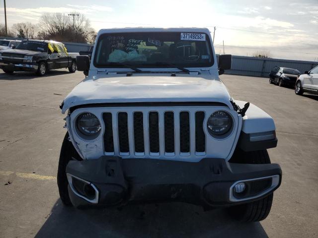 1C4HJXEG3MW613893 - 2021 JEEP WRANGLER U SAHARA WHITE photo 5