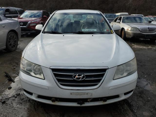 5NPET46C79H413541 - 2009 HYUNDAI SONATA GLS WHITE photo 5