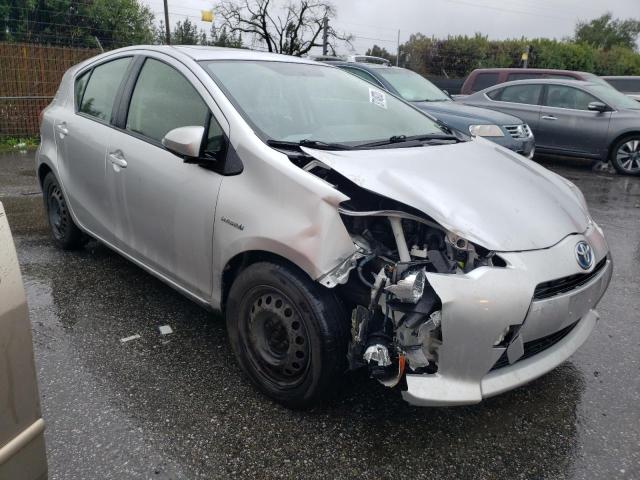 JTDKDTB3XC1026951 - 2012 TOYOTA PRIUS C SILVER photo 4