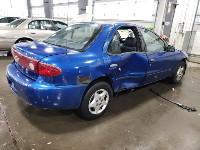 1G1JC52F447228728 - 2004 CHEVROLET CAVALIER BLUE photo 3