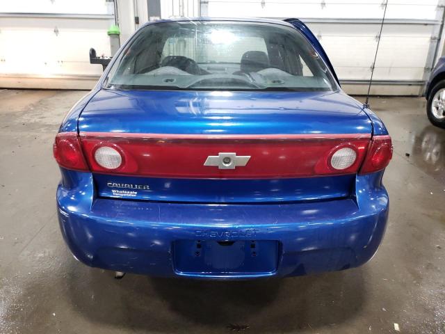 1G1JC52F447228728 - 2004 CHEVROLET CAVALIER BLUE photo 6