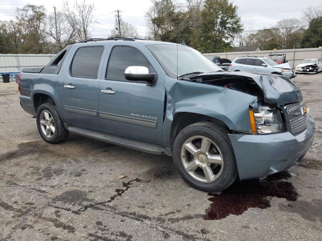 3GNTKFE75CG147308 - 2012 CHEVROLET AVALANCHE LT BLUE photo 4