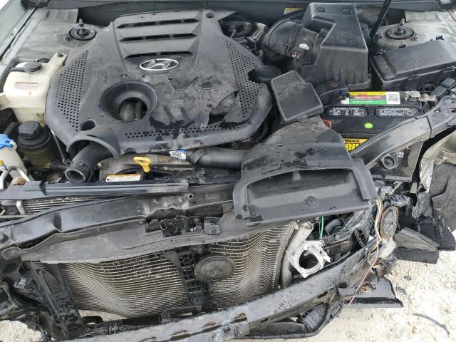 5NPEU46F89H507516 - 2009 HYUNDAI SONATA SE GRAY photo 11