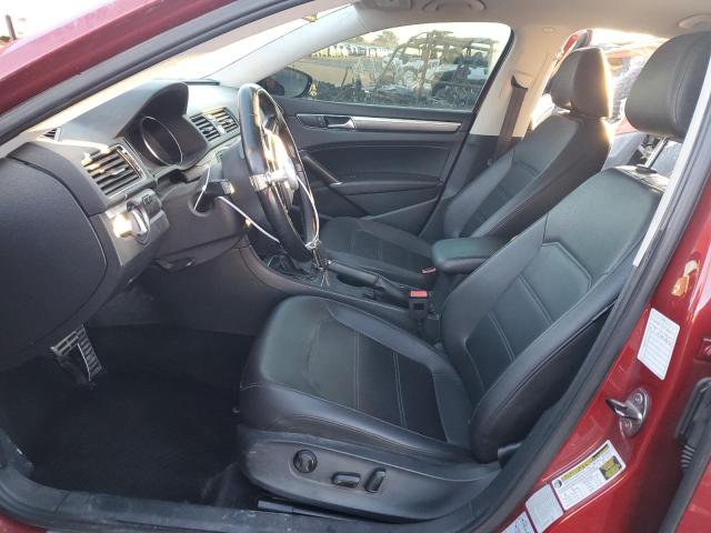 1VWDT7A38HC059301 - 2017 VOLKSWAGEN PASSAT R-LINE წითელი ფოტო 7