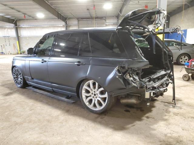 SALGV5RE3JA501898 - 2018 LAND ROVER RANGE ROVE AUTOBIOGRAPHY GRAY photo 2