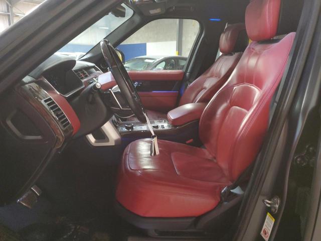 SALGV5RE3JA501898 - 2018 LAND ROVER RANGE ROVE AUTOBIOGRAPHY GRAY photo 7