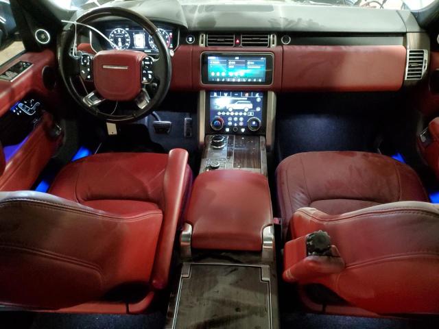 SALGV5RE3JA501898 - 2018 LAND ROVER RANGE ROVE AUTOBIOGRAPHY GRAY photo 8