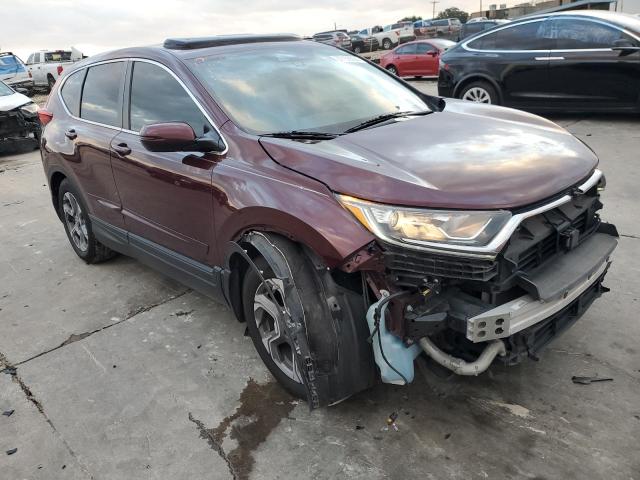 7FARW1H83HE044050 - 2017 HONDA CR-V EXL BURGUNDY photo 4