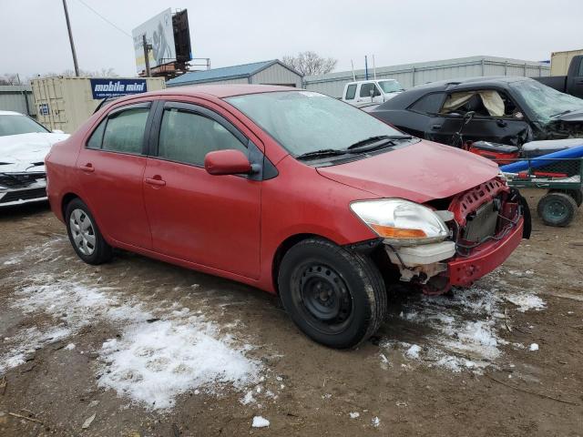 JTDBT903271147147 - 2007 TOYOTA YARIS RED photo 4